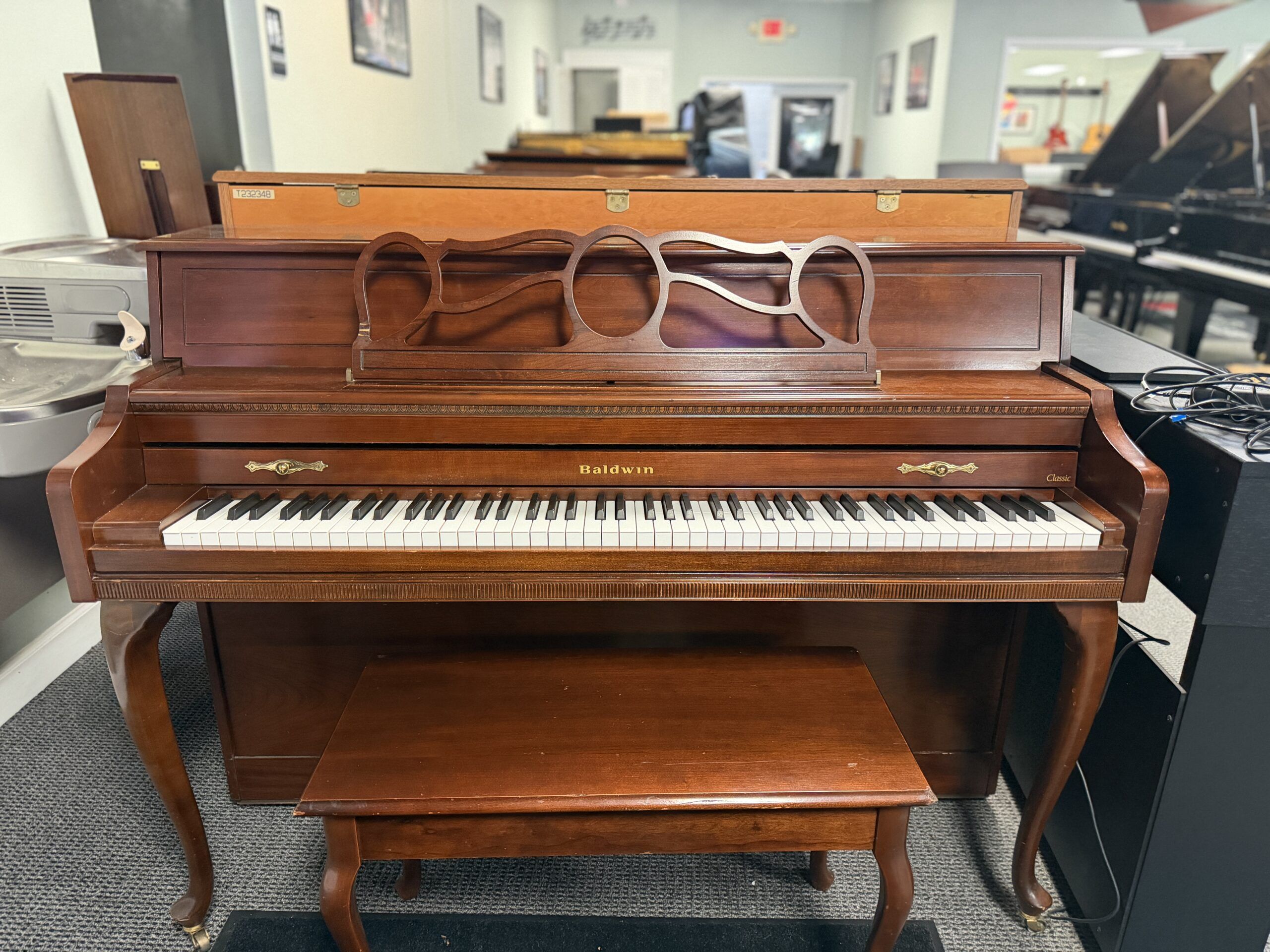 Baldwin Classic Console Baldwin Classic Console in Cherry Finish